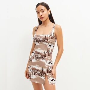 Reformation Noha Dress in Ranchera